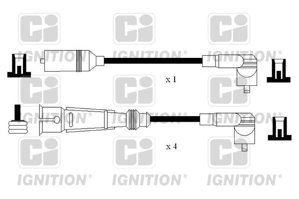QUINTON HAZELL Комплект проводов зажигания XC1197
